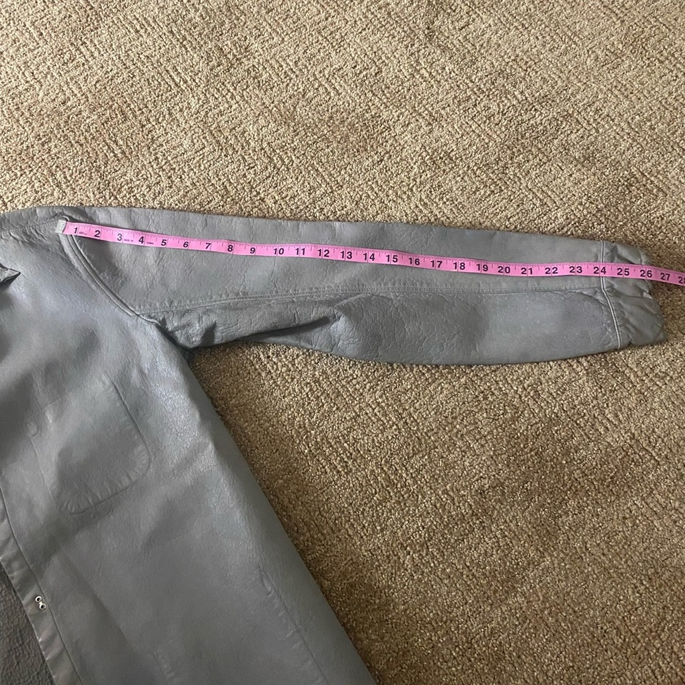 Made in Japan genuine leather shirt jacket - Picture 10 of 10